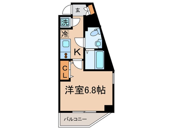 間取り図 ドルチェ文京小石川(203)