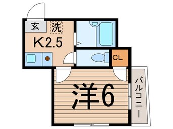 間取図 ソレア－ド目黒