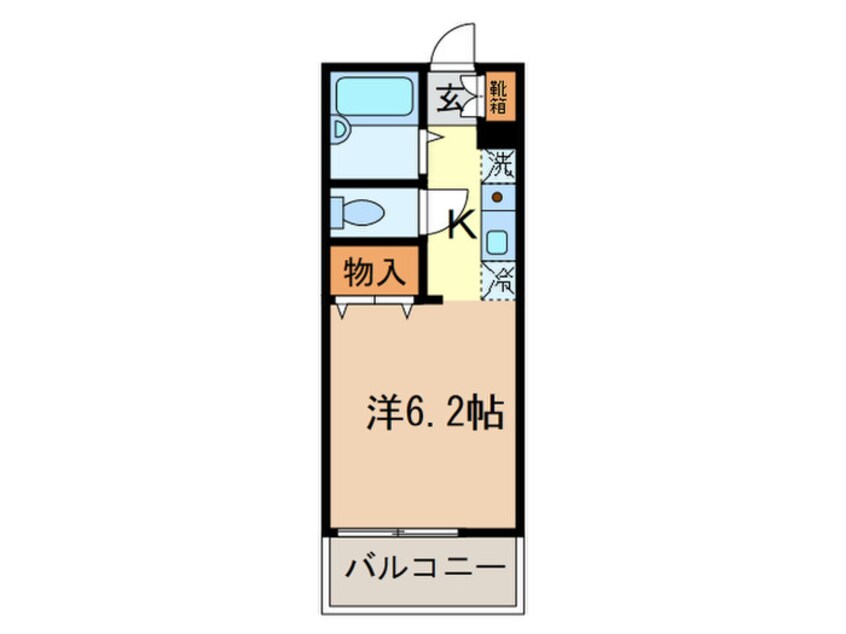 間取図 スプリングハイム