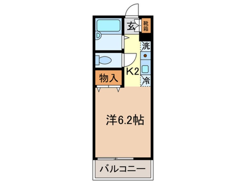間取図 スプリングハイム