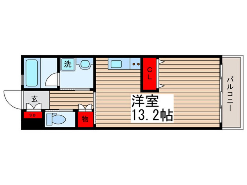 間取図 グランソレイユ