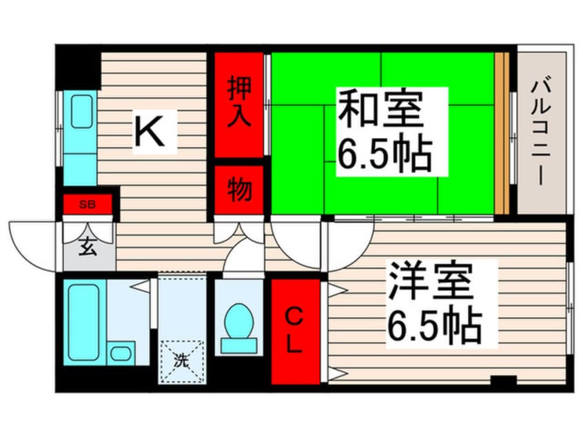 間取図 富士美ハイツ