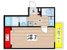 江戸川ＢＡＳＥ 1Kの間取り