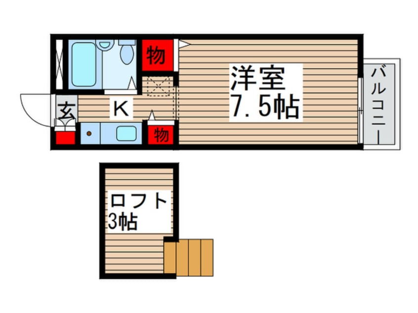 間取図 エルミタ－ジュ　NO　1