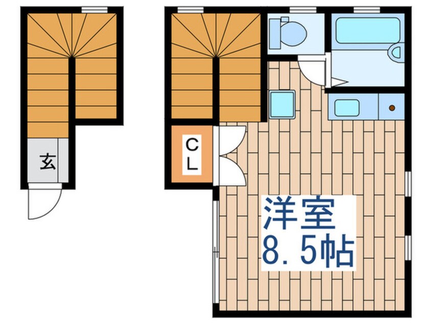 間取図 ホワイトコ－ト北嶺