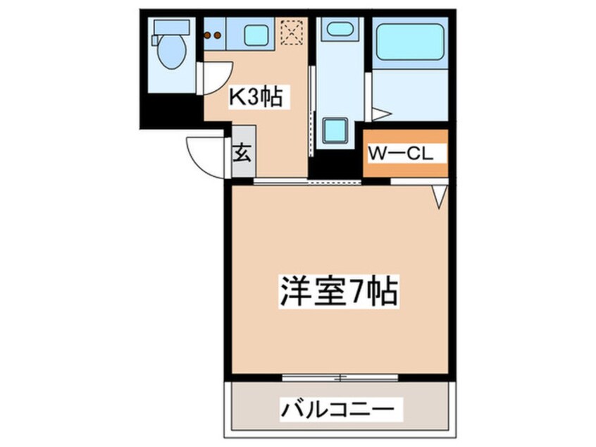 間取図 リブリ・メゾン向ケ丘