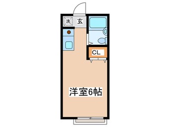 間取図 クリスタル１１