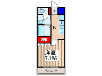 間取図 シャン　ドゥテ