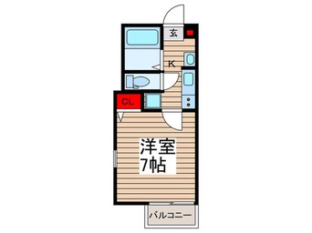 間取図 グランディール柴又