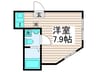 セレヴィエ・オキノ 1Rの間取り