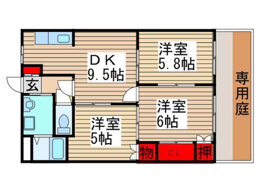 間取図 イーストピア