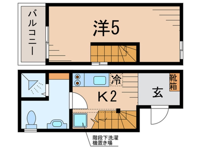 間取図 ラ・ロンディネ