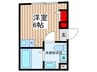 ＺＥＲＤＩＡ 1Rの間取り