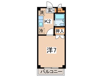 間取図 ヴィラロイヤル妙蓮寺