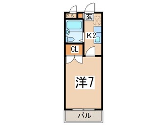 間取図 ヴィラロイヤル妙蓮寺