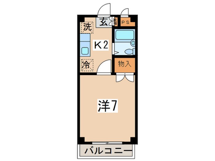 間取り図 ヴィラロイヤル妙蓮寺