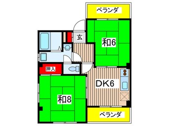 間取図 いずみビル