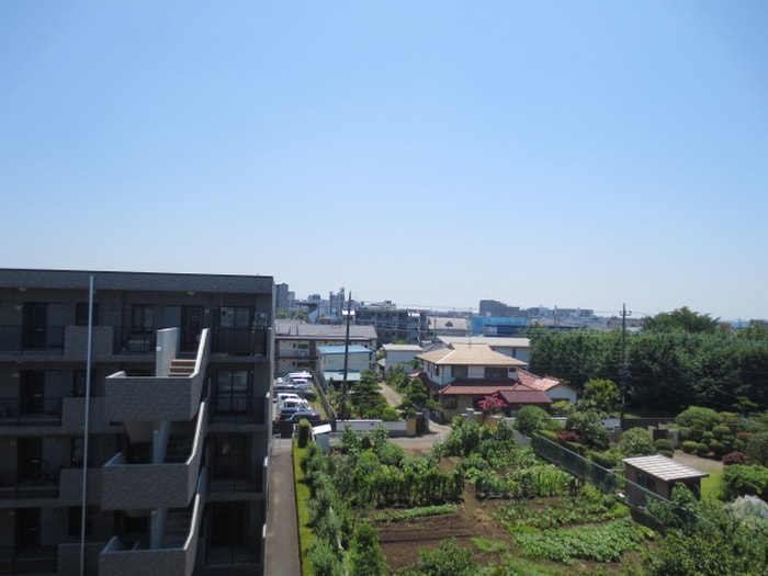 室内からの展望 ガーデンハイム大和