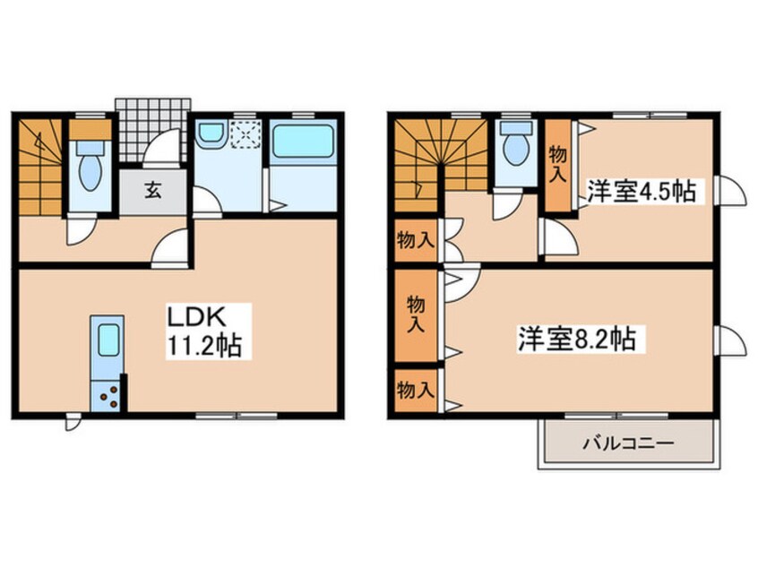 間取図 アズーリ