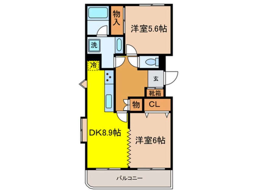 間取図 メゾン・ド・ヴェール