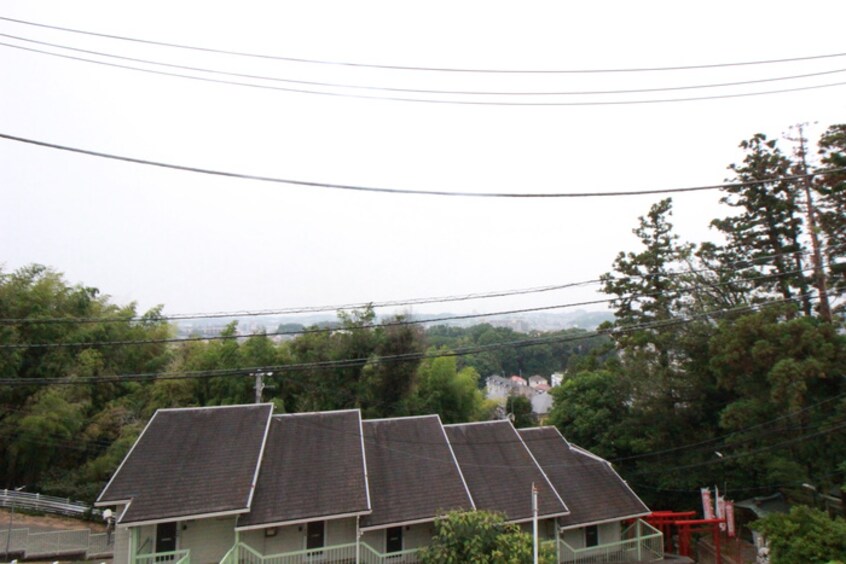 室内からの展望 稲荷山ハイツ