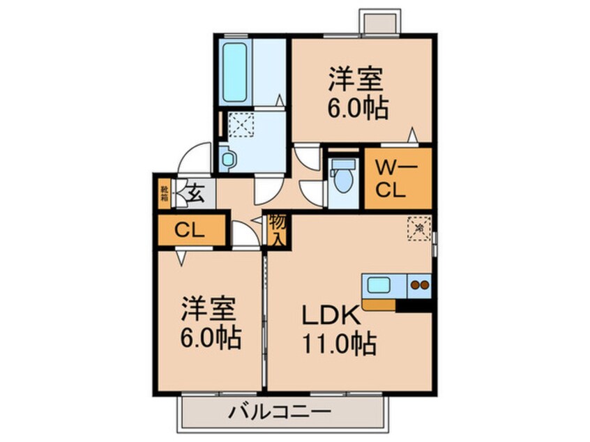 間取図 フェリーチェ