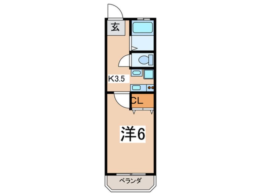 間取図 ガ－デン山マンション