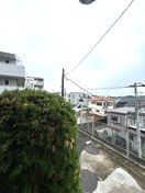 室内からの展望 ガ－デン山マンション