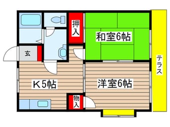 間取図 スパ－クルⅢ