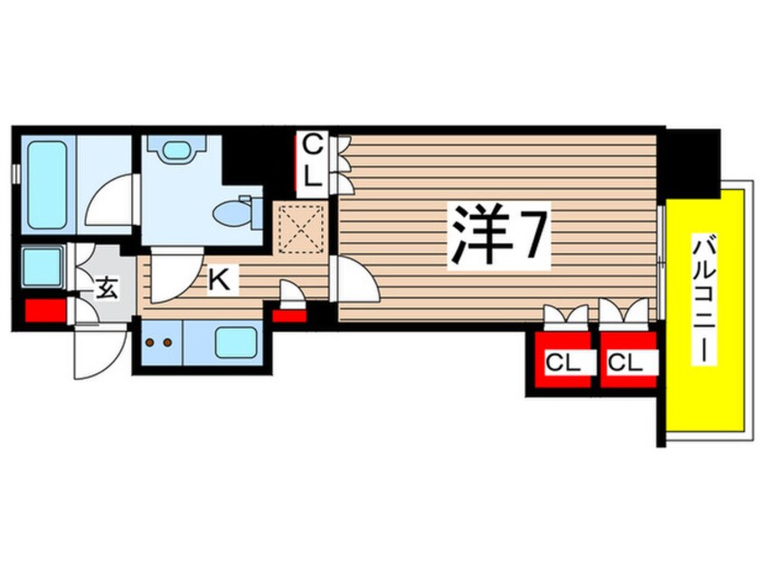 間取図 アーデン清澄白河