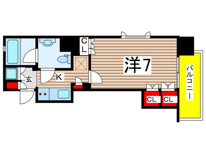 間取り図 アーデン清澄白河
