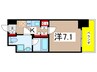 アーデン清澄白河 1Kの間取り