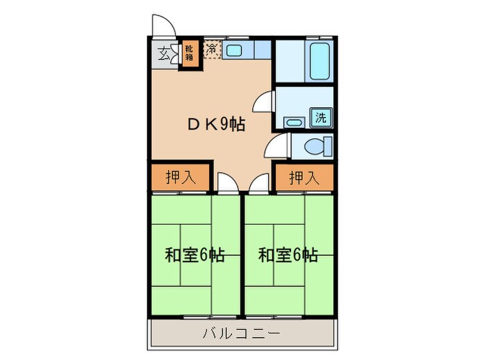 間取り図 サンライズ横浜