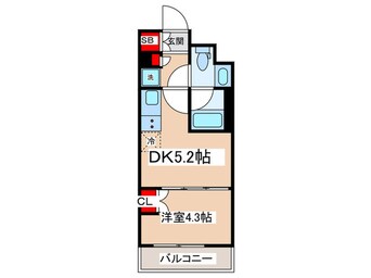 間取図 パークアクシス両国スクエア