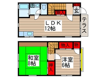 間取図 クレ－ル２９Ａ
