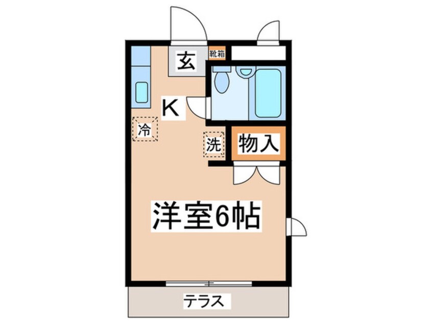 間取図 フィルコート１・２