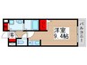 サンヒルズ柏C 1Rの間取り