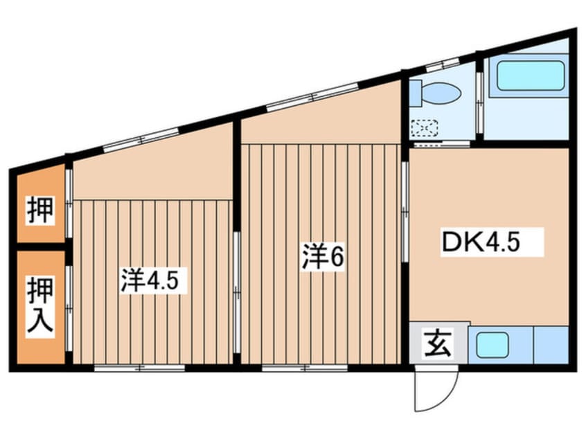 間取図 コ－ポマスコ
