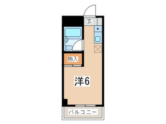 間取図 スカイコート町田（208）