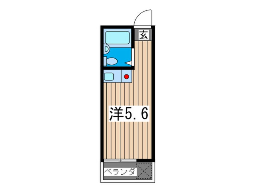 間取図 ポ－トハイツ能見台