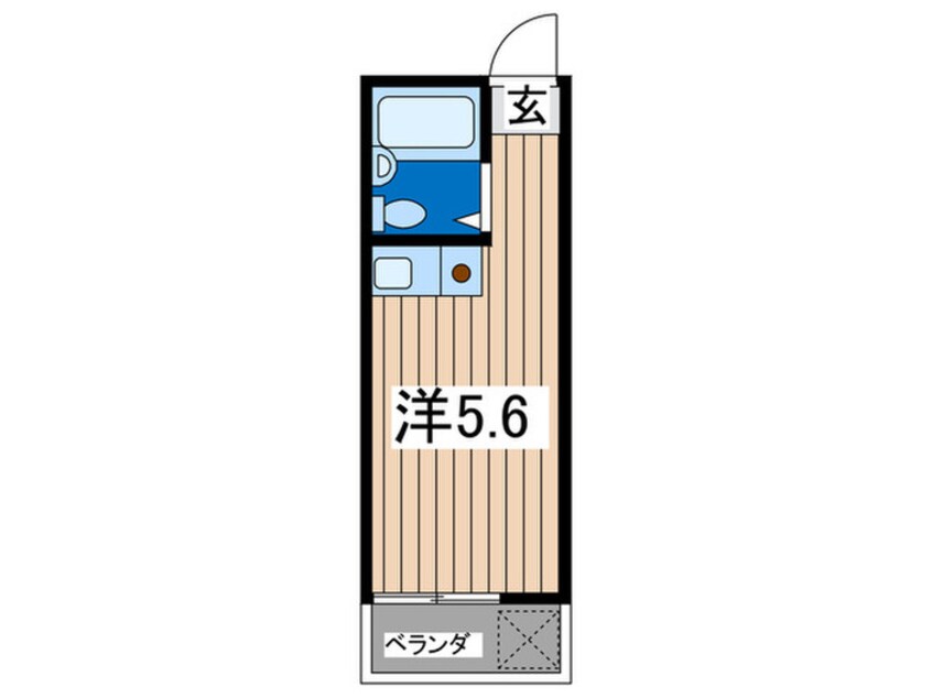 間取図 ポ－トハイツ能見台