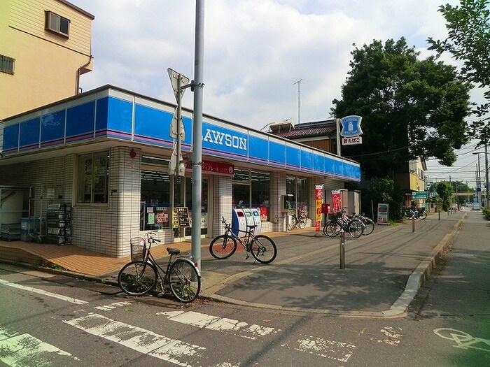 ローソン朝霞栄町五丁目店(コンビニ)まで340m ソレイユ久保