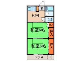 間取図 斉藤コーポ