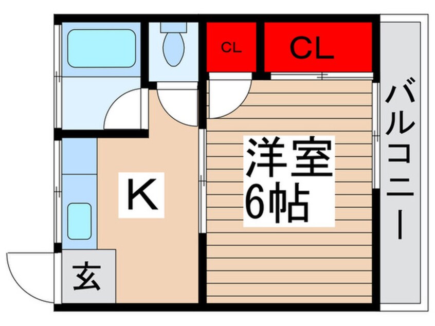 間取図 吉田コーポ