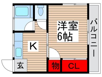 間取図 吉田コーポ