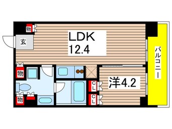 間取図 パ－クアクシス東陽町