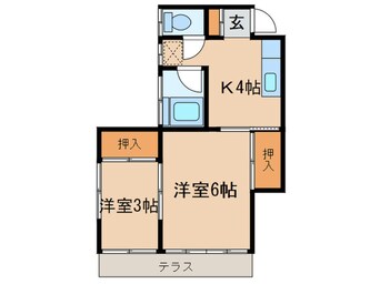 間取図 平和荘