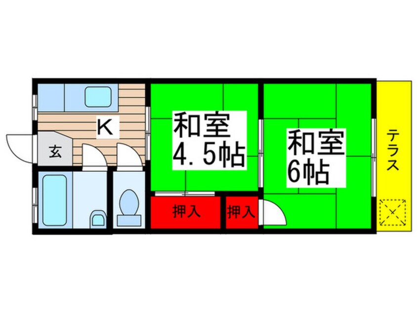 間取図 豊マンション(10)