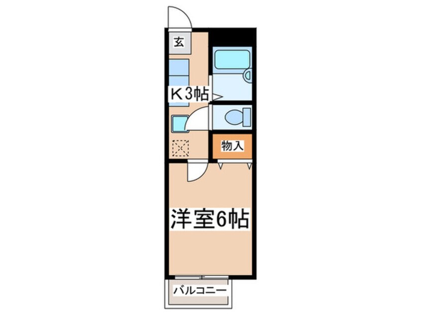 間取図 グリーンハイツ4