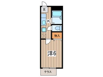 間取図 グリーンハイツ4